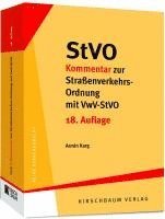 bokomslag StVO-Kommentar zur Straßenverkehrs-Ordnung mit VwV-StVO