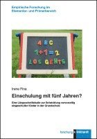 bokomslag Einschulung mit fünf Jahren?