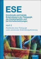bokomslag ESE Emotionale und Soziale Entwicklung in der Pädagogik der Erziehungshilfe und bei Verhaltensstörungen. Heft 5