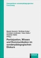 bokomslag Partizipation, Wissen und Kommunikation im sonderpädagogischen Diskurs