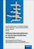 bokomslag Differenzkonstruktionen in fachunterrichtlichen Kontexten