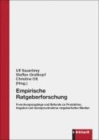 Ulf Sauerbrey, Steffen Großkopf, Christine Ott - Empirische Ratgeberforschung, Häftad