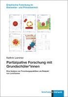 Kathrin Lemmer - Partizipative Forschung mit Grundschüler*innen, Häftad