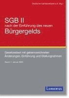 bokomslag SGB II nach der Einführung des neuen Bürgergelds