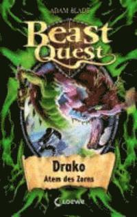 bokomslag Beast Quest 23. Drako, Atem des Zorns