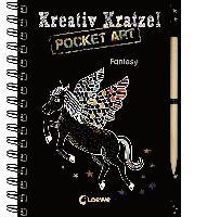 bokomslag Kreativ-Kratzel Pocket Art: Fantasy
