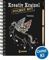 Kreativ-Kratzel Pocket Art: Fantasy, Häftad