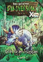 bokomslag Das geheime Dinoversum Xtra - Gefahr für den Triceratops