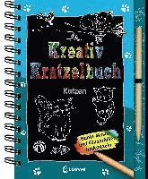 bokomslag Kreativ-Kratzelbuch: Katzen