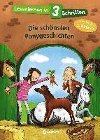 bokomslag Lesenlernen in 3 Schritten - Die schönsten Ponygeschichten