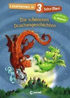 bokomslag Lesenlernen in 3 Schritten - Die schönsten Drachengeschichten