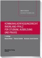 Manuel Minor, Hermann-Josef Schmitz, Thomas Schäfer - Kommunalverfassungsrecht Rheinland-Pfalz, Häftad