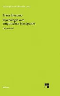 bokomslag Psychologie vom empirischen Standpunkt / Psychologie vom empirischen Standpunkt