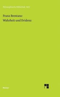 bokomslag Wahrheit und Evidenz