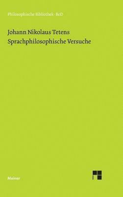 Sprachphilosophische Versuche 1