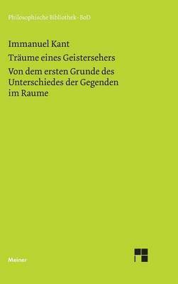 Immanuel Kant - Träume eines Geistersehers, Inbunden