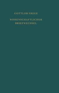 bokomslag Nachgelassene Schriften und Wissenschaftlicher Briefwechsel / Wissenschaftlicher Briefwechsel
