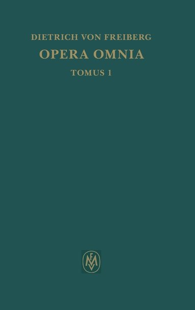 bokomslag Opera omnia / Schriften zur Intellekttheorie