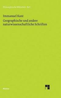 bokomslag Geographische und andere naturwissenschaftliche Schriften
