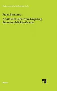 bokomslag Aristoteles Lehre vom Ursprung des menschlichen Geistes