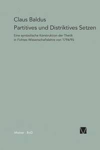 bokomslag Partitives und Distriktives Setzen