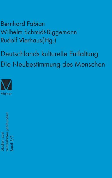 bokomslag Deutschlands kulturelle Entfaltung 1763-1789