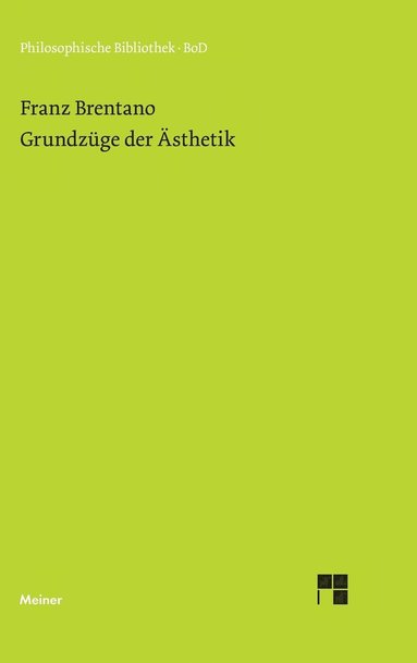 bokomslag Grundzüge der Ästhetik