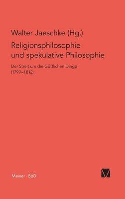 Religionsphilosophie und spekulative Theologie / Religionsphilosophie und spekulative Theologie 1