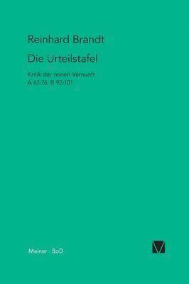 Reinhard Brandt - Urteilstafel, Häftad