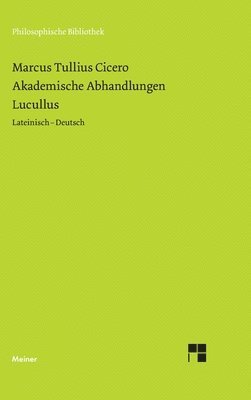 Akademische Abhandlungen. Lucullus 1