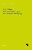 bokomslag Wissenschaft der Logik. Die Lehre vom Wesen (1813)