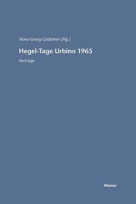 Hegel-Tage Urbino 1965 1