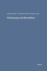 bokomslag Verfassung und Revolution