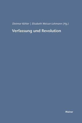 bokomslag Verfassung und Revolution