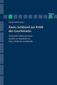 bokomslag Kants Schlussel zur Kritik des Geschmacks