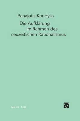 bokomslag Aufklärung im Rahmen des neuzeitlichen Rationalismus
