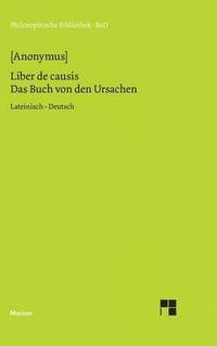 bokomslag Liber de causis. Das Buch von den Ursachen