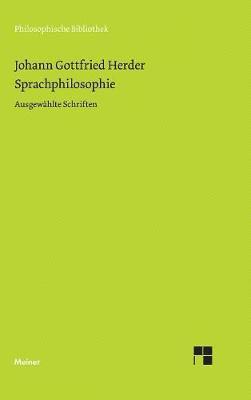 bokomslag Sprachphilosophie