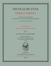 bokomslag Nicolai de Cusa Opera omnia