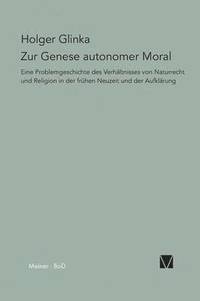 bokomslag Zur Genese autonomer Moral
