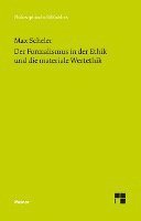 Der Formalismus in der Ethik und die materiale Wertethik 1