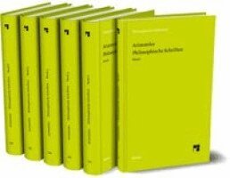 Aristoteles, Günther Bien, Hermann Bonitz, Klaus Corcilius, Wolfgang Detel, Eugen Rolfes, Eckart Schütrumpf, Horst Seidl, Hans Günter Zekl - Philosophische Schriften, Inbunden