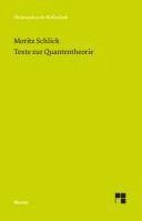 bokomslag Texte zur Quantentheorie