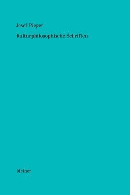 bokomslag Werke / Kulturphilosophische Schriften