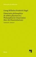 bokomslag Dissertatio philosophica de orbitis planetarum. Philosophische Dissertation über die Planetenbahnen