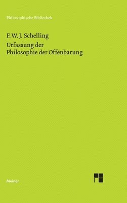 bokomslag Urfassung der Philosophie der Offenbarung