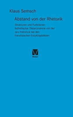 Klaus Semsch - Abstand von der Rhetorik, Inbunden