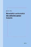 bokomslag Materialität und Sozialität des selbstbewussten Subjekts