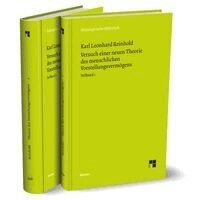 Karl Leonhard Reinhold, Ernst-Otto Onnasch - Versuch einer neuen Theorie des menschlichen Vorstellungsvermögens, Inbunden