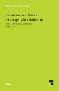 bokomslag Philosophische Schriften III